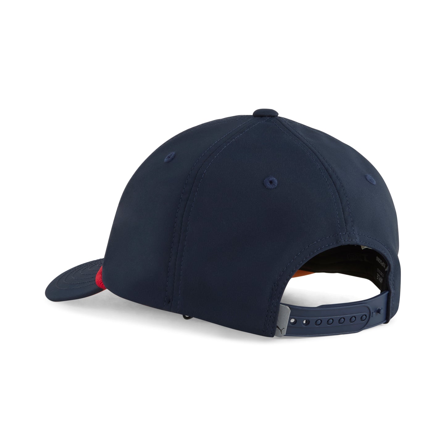Deep Navy / Red Fire