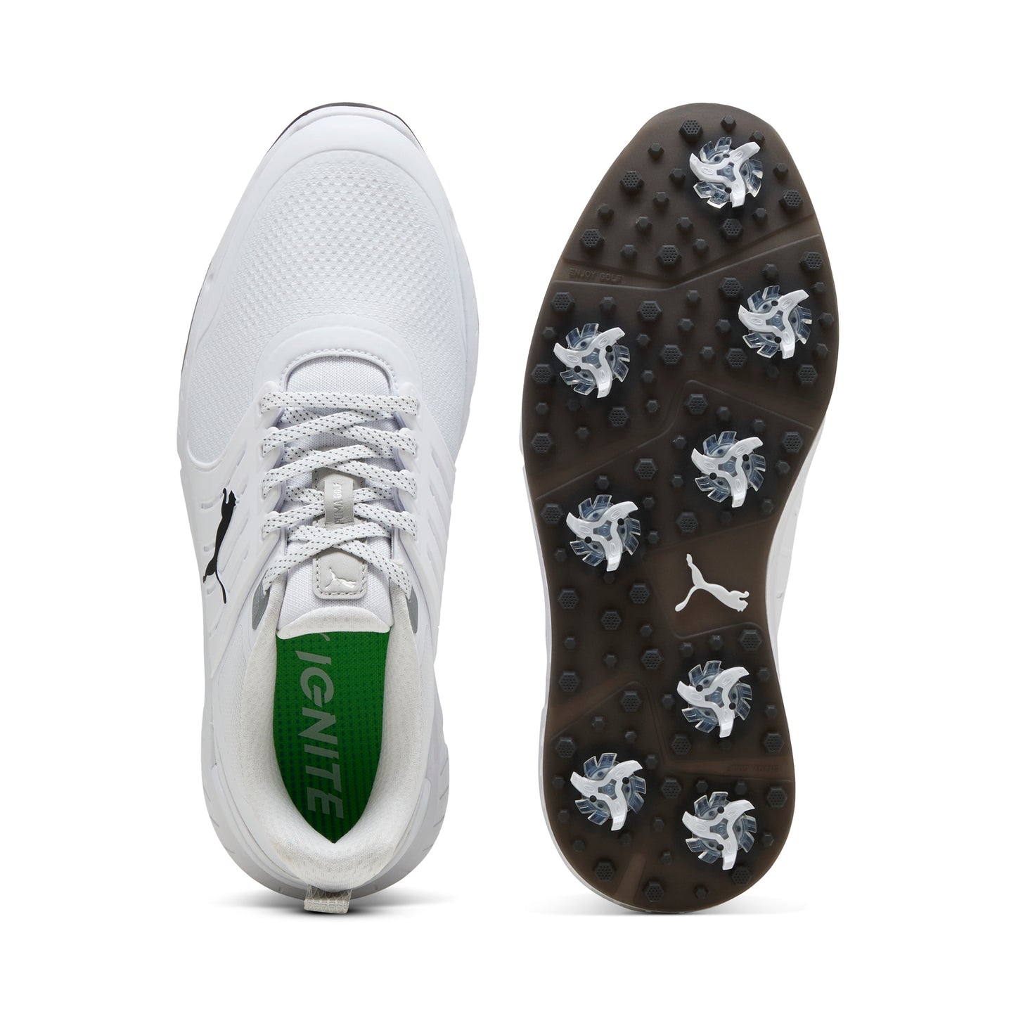 Puma White / Puma Black