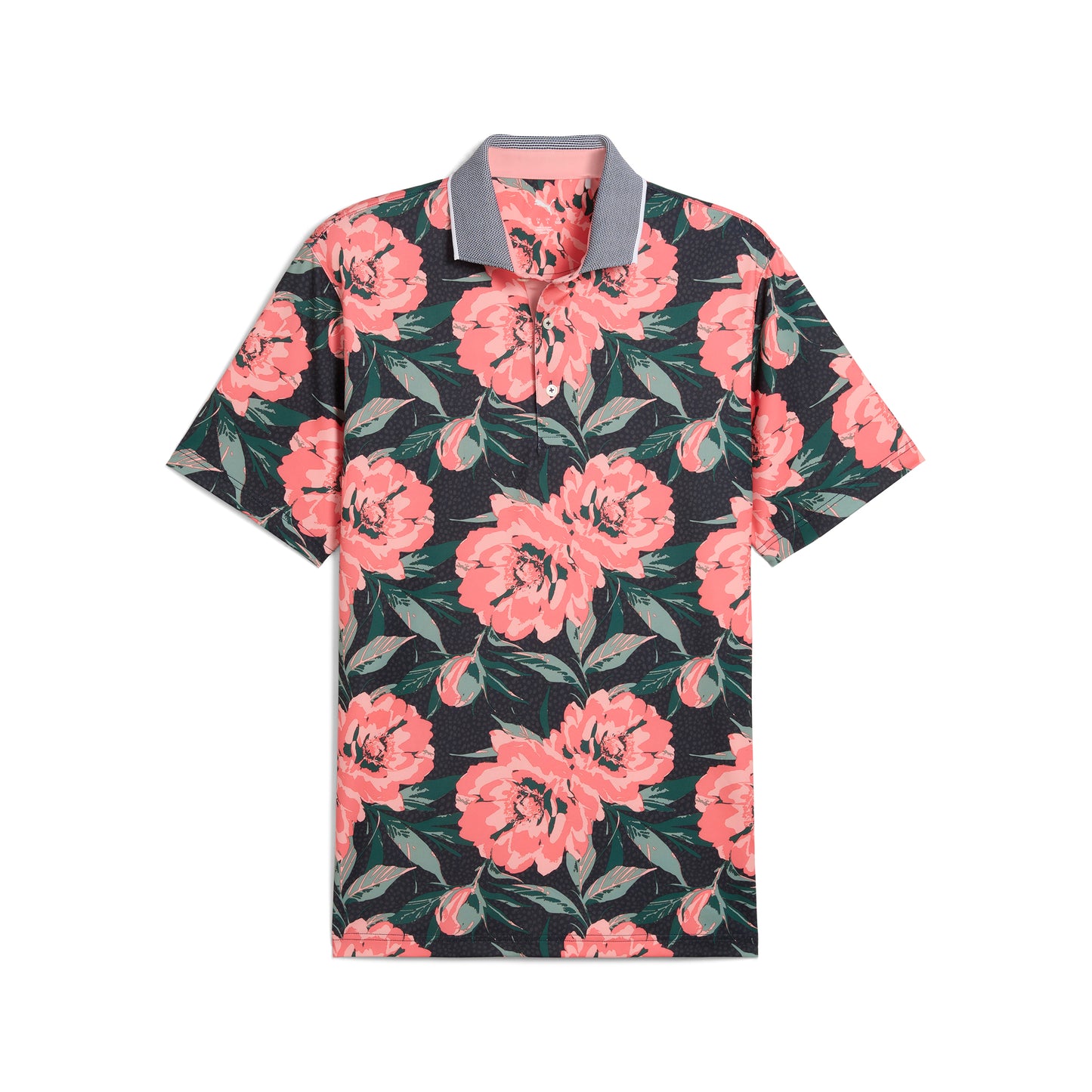 Deep Navy / Red Fire