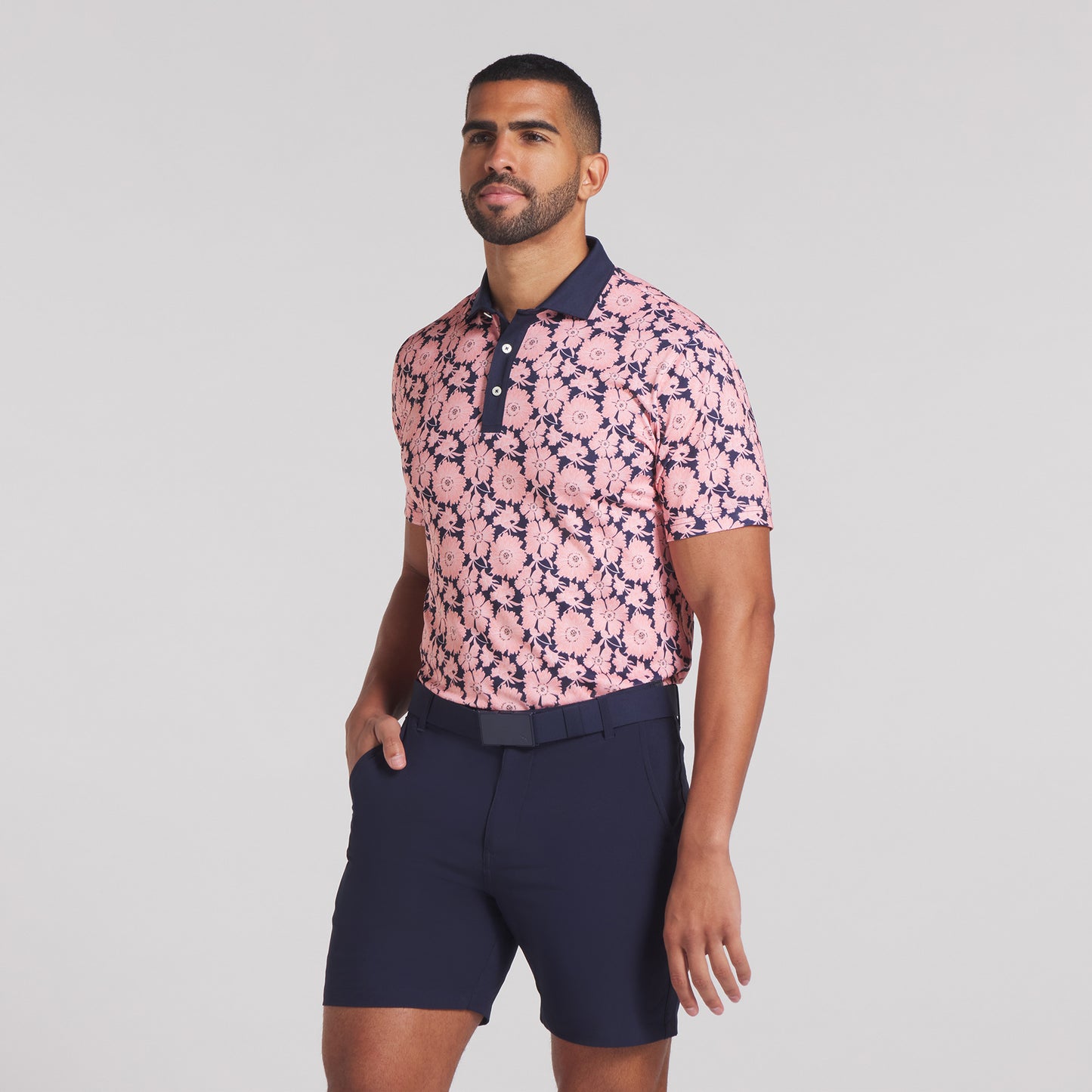 Pink Fruit / Deep Navy