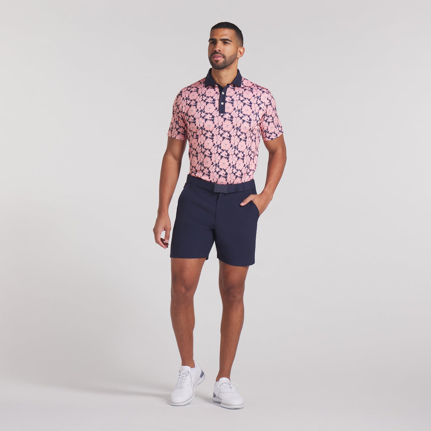 Pink Fruit / Deep Navy