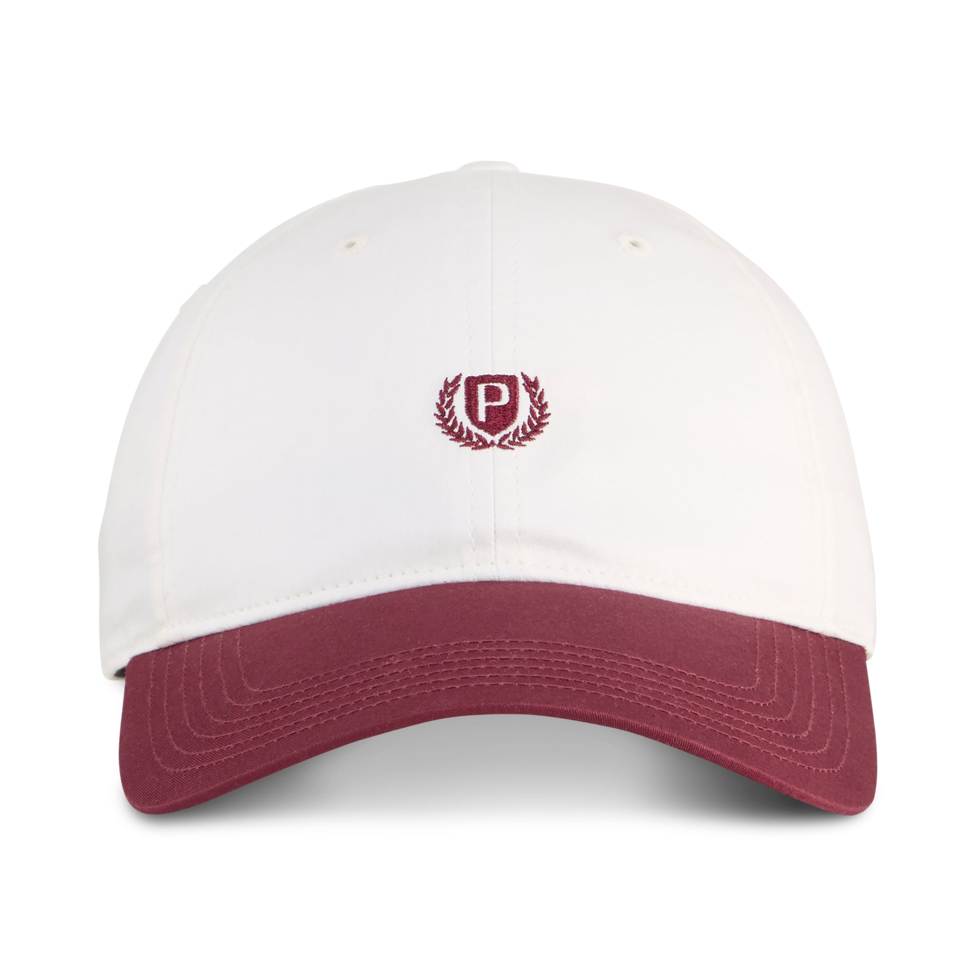 Warm White / Ruby Shimmer