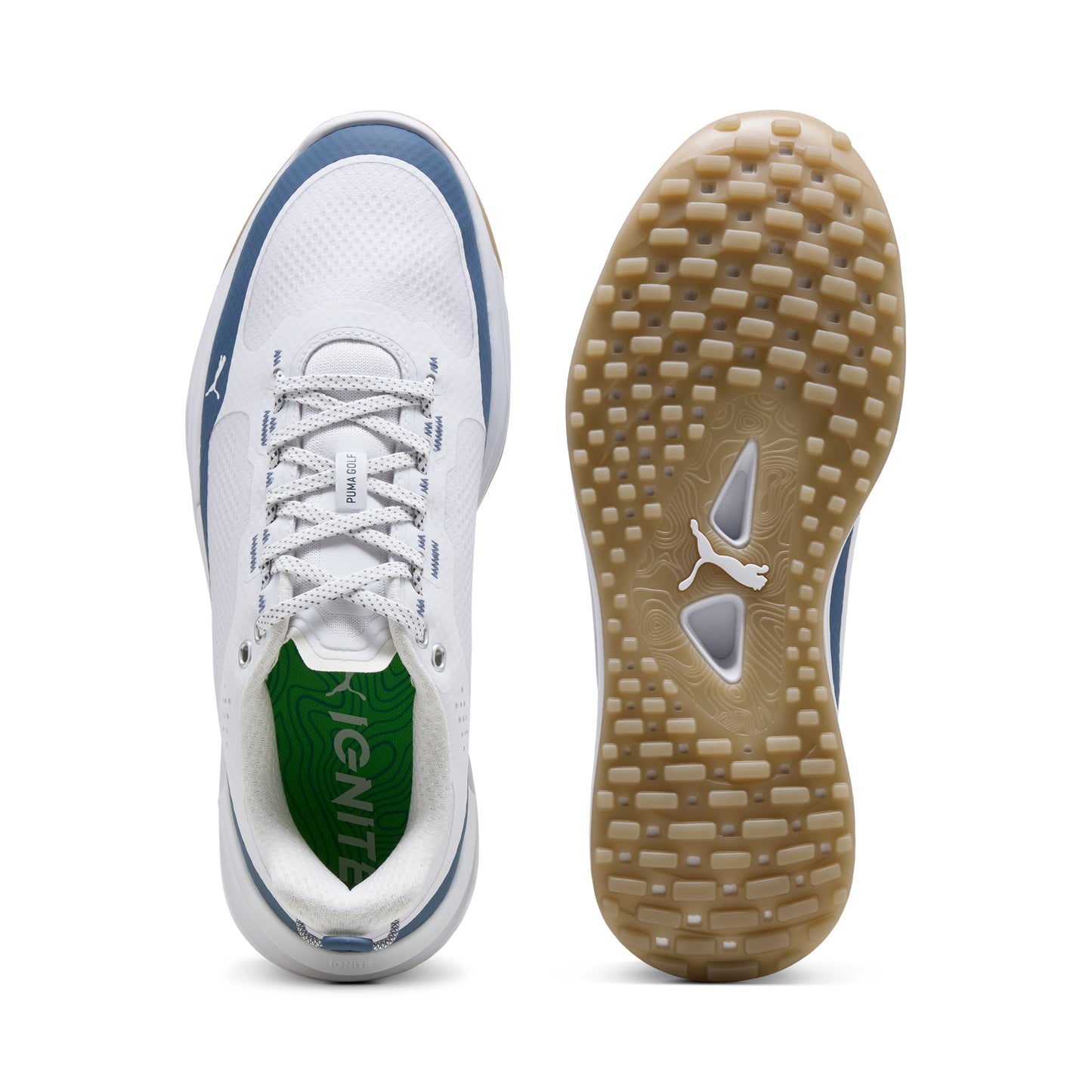 Puma White / Dark Indigo