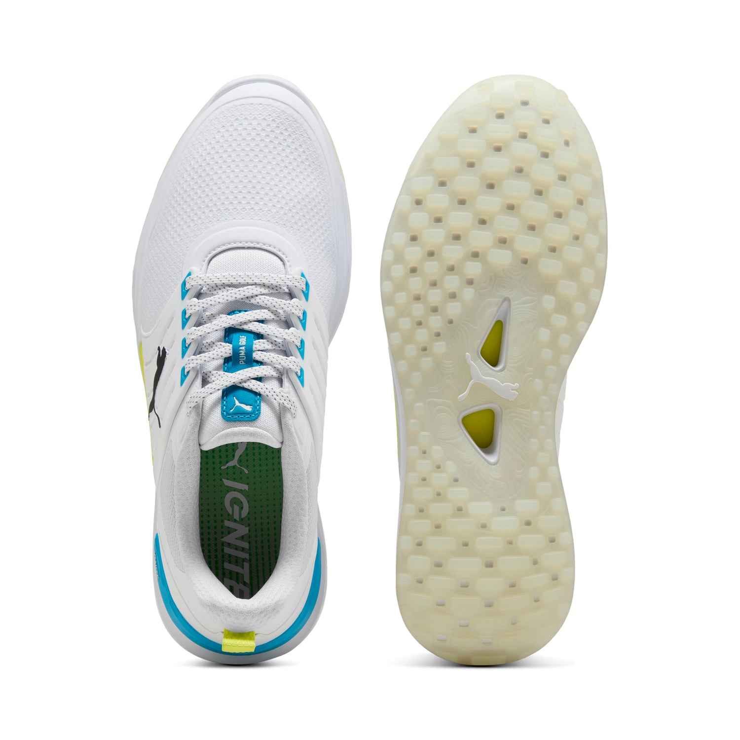 Puma White / Speed Blue / Apple Spritz