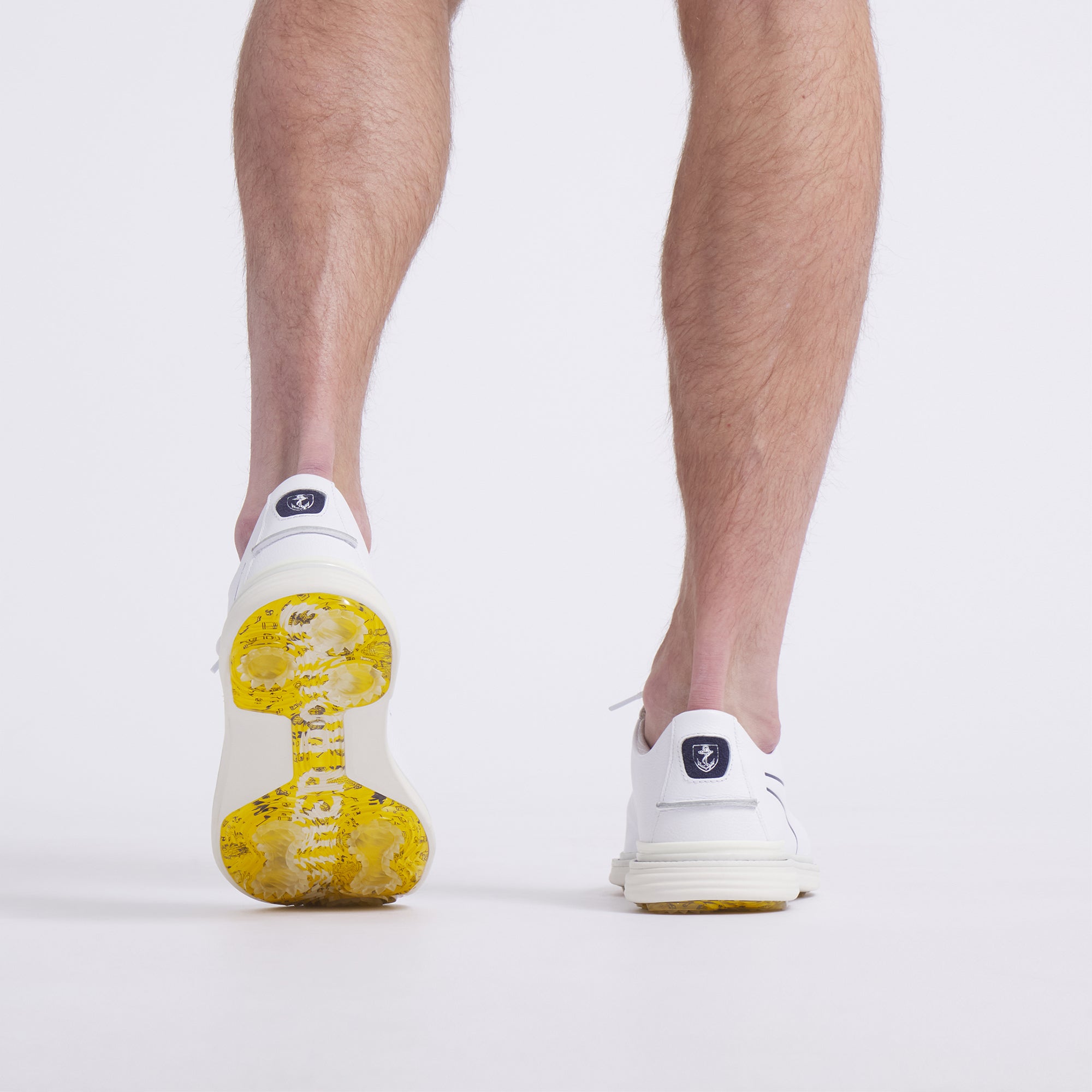 Puma White / Deep Navy / Gold