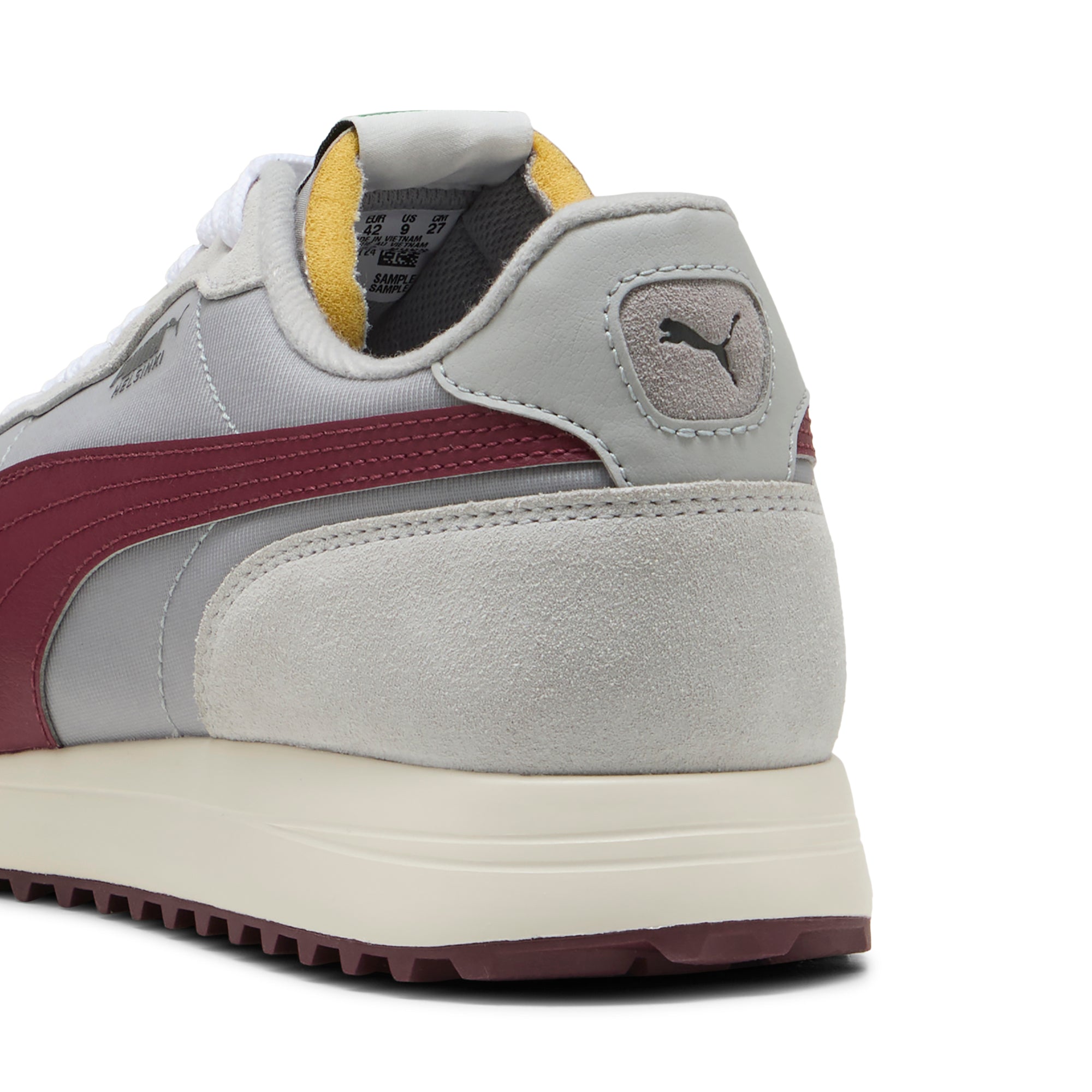 Ash Gray / Ruby Shimmer / Frosted Ivory