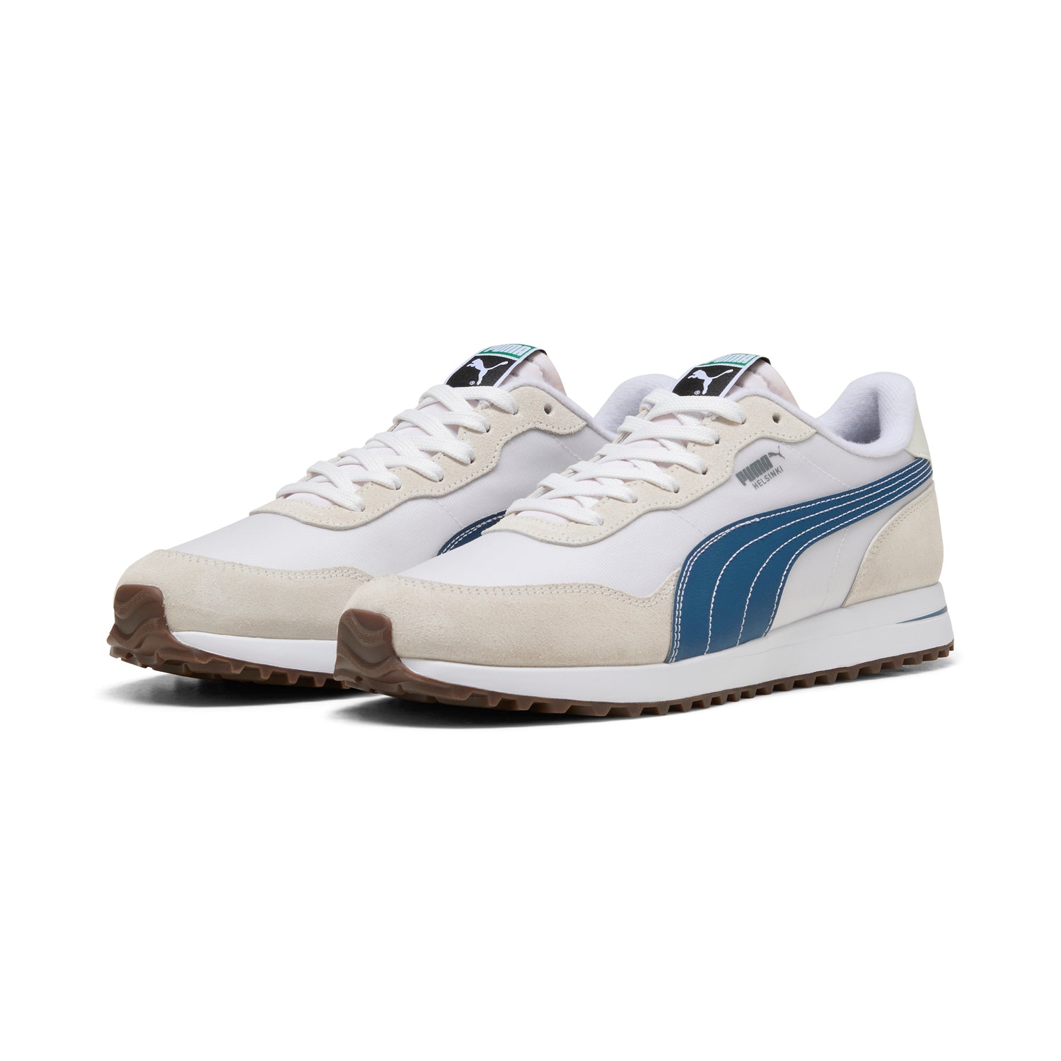 Puma White / Dark Indigo