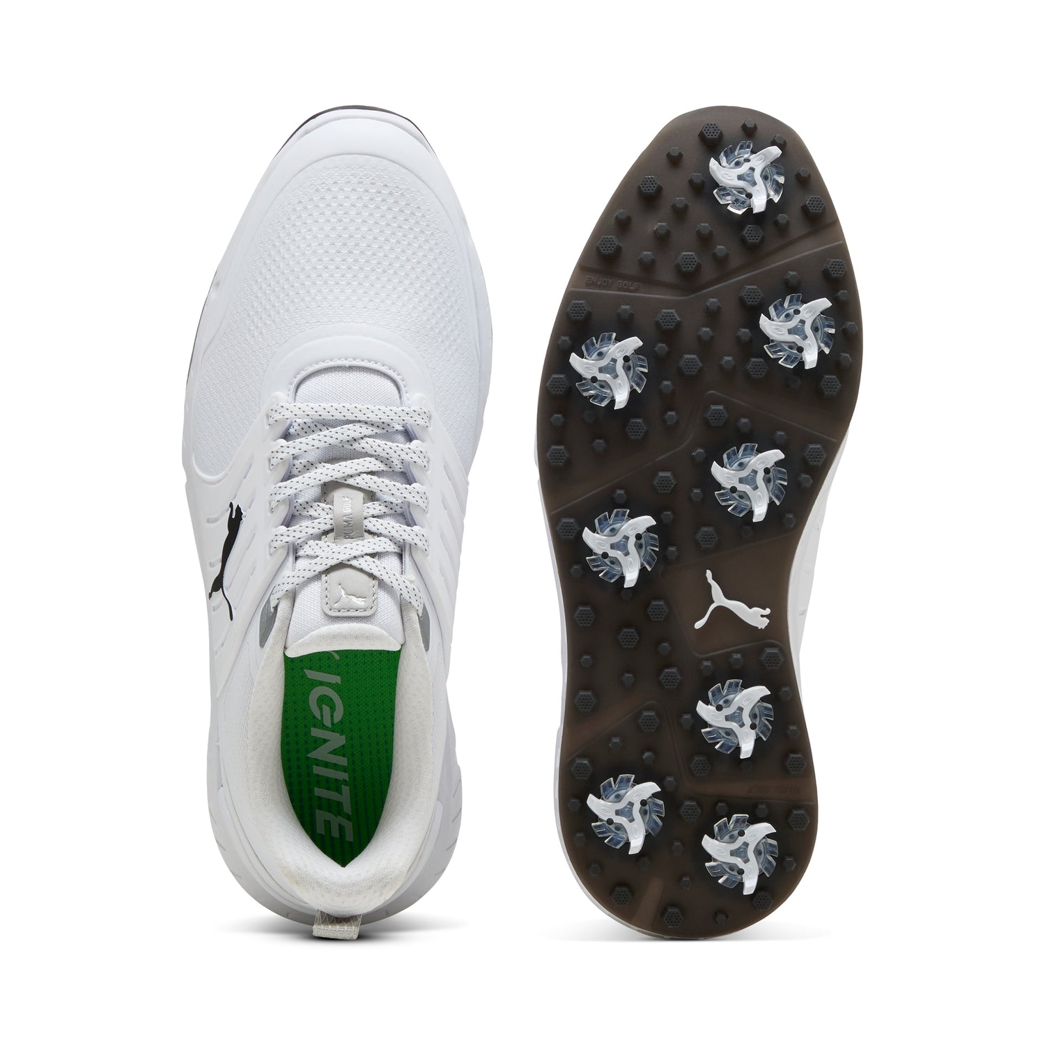 Puma White / Puma Black