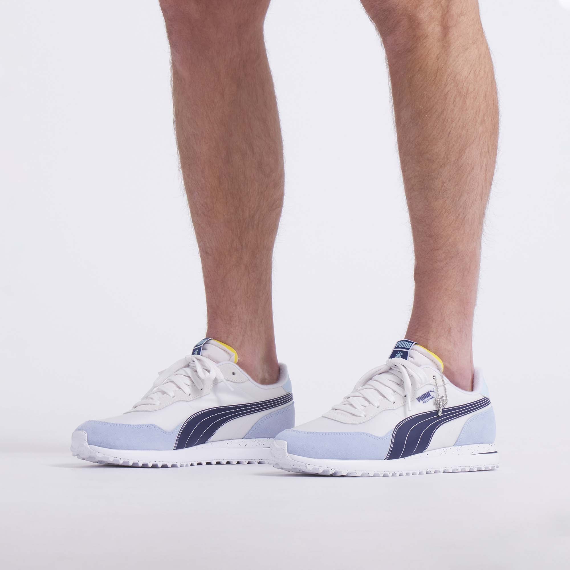 Puma White / Haute Tropic / Deep Navy
