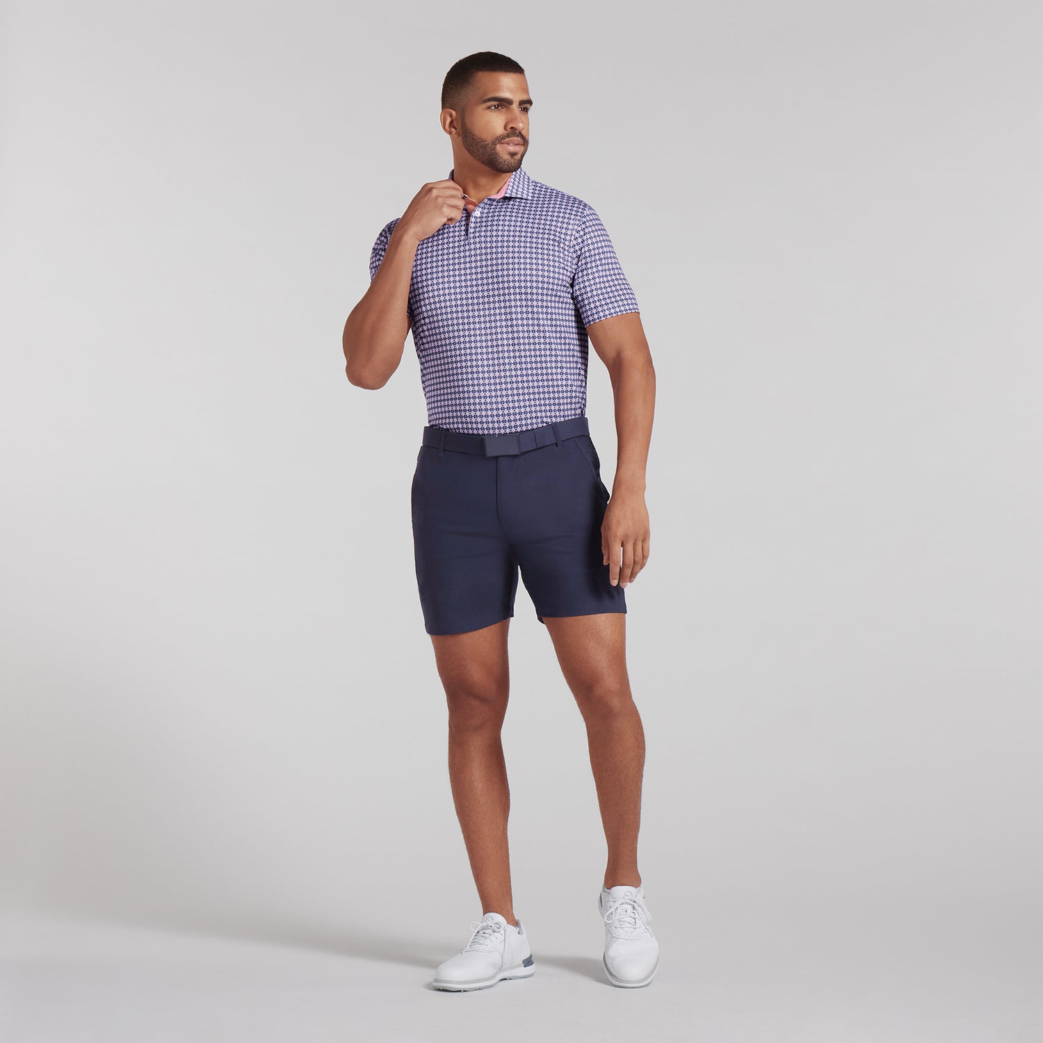 Deep Navy / Pink Fruit
