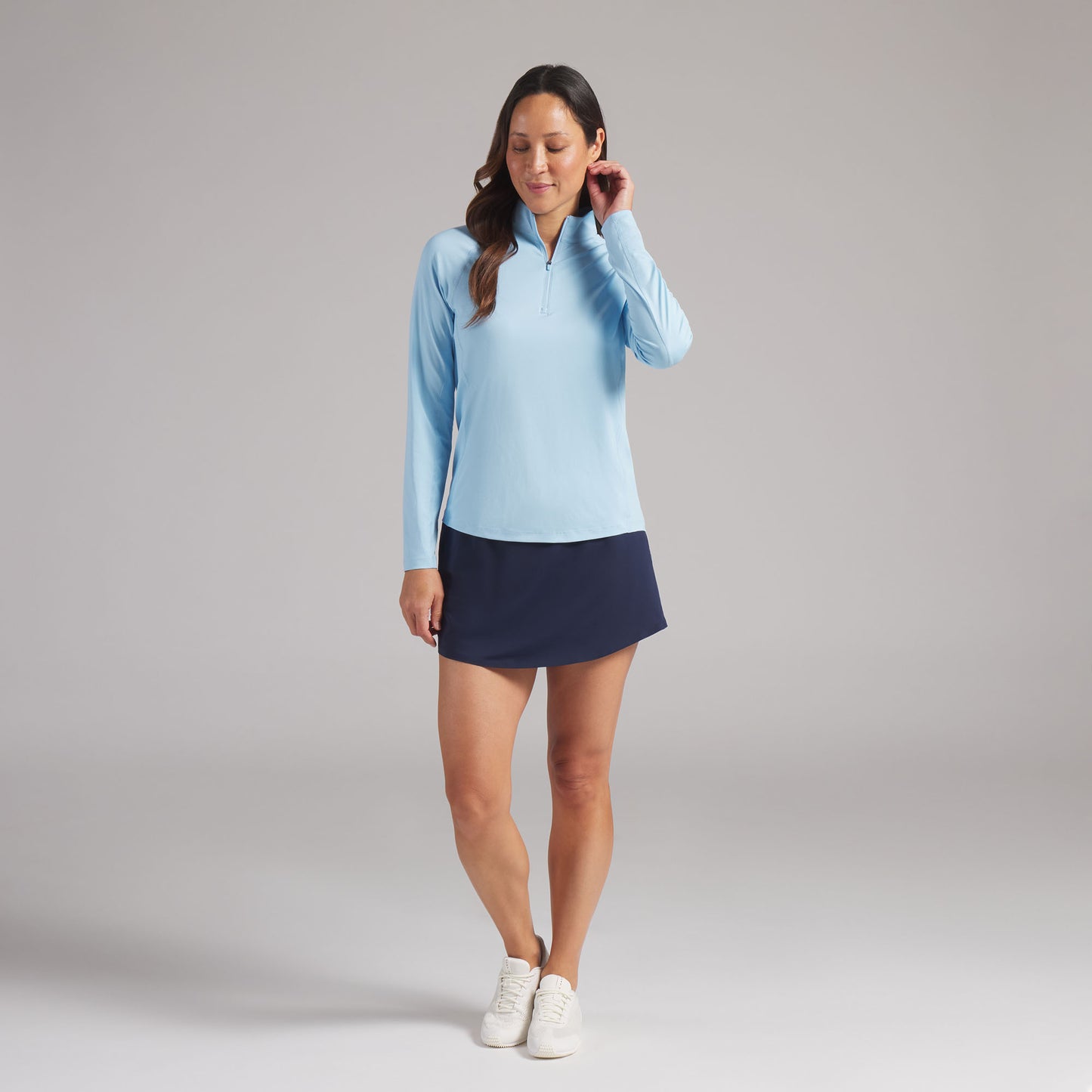 Women's YouV Brrr Solid Golf 1/4 Zip