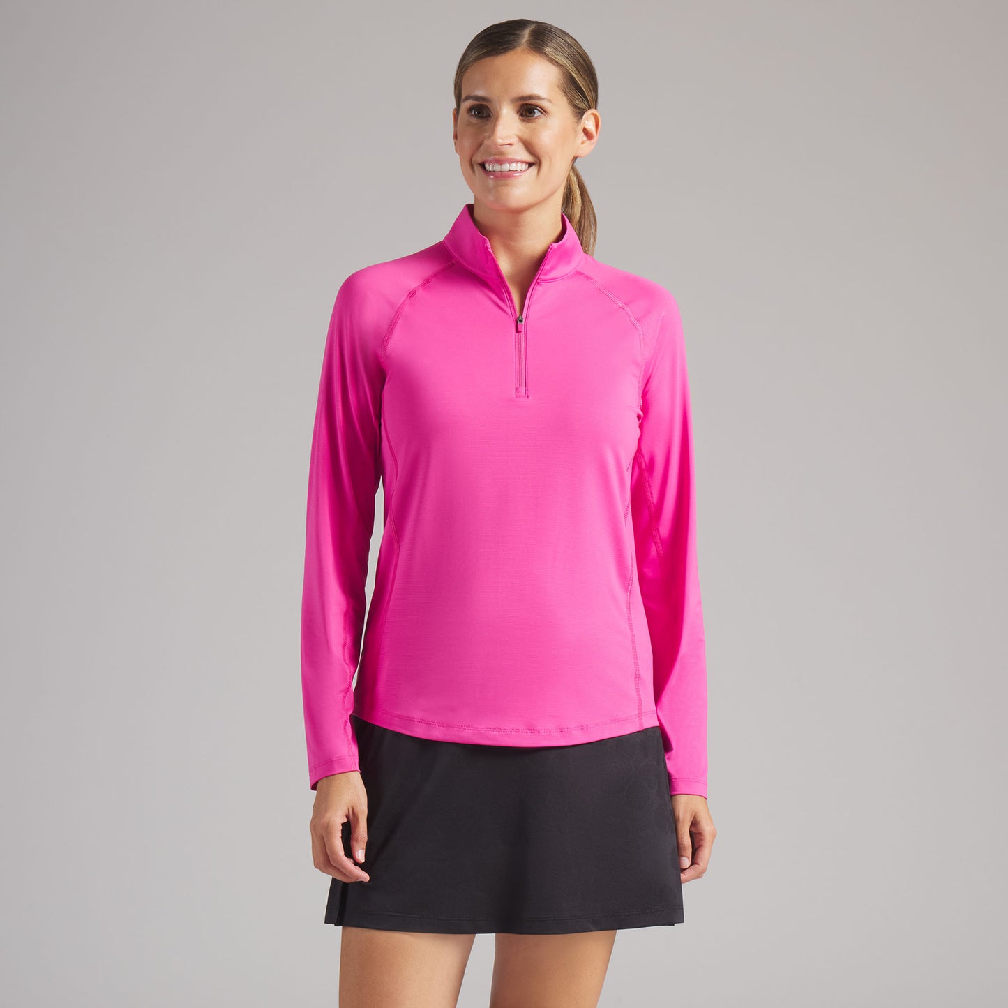 Women's YouV Brrr Solid Golf 1/4 Zip