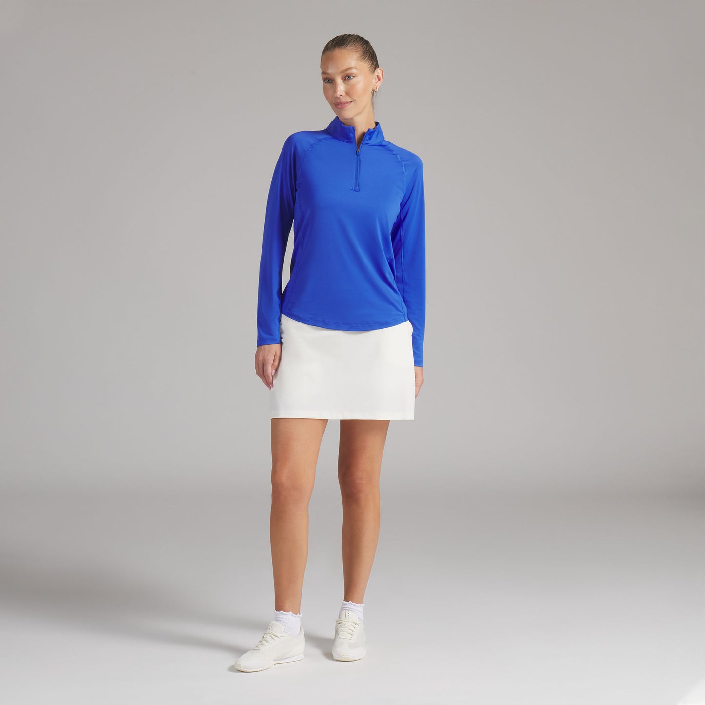 Women's YouV Brrr Solid Golf 1/4 Zip