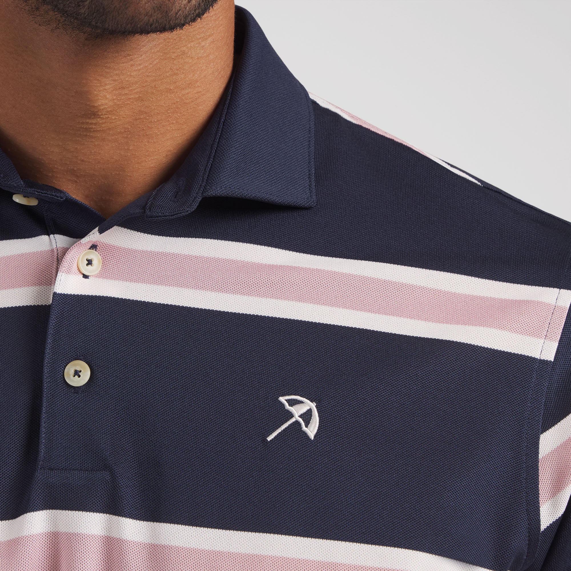 Deep Navy / Rose Glow