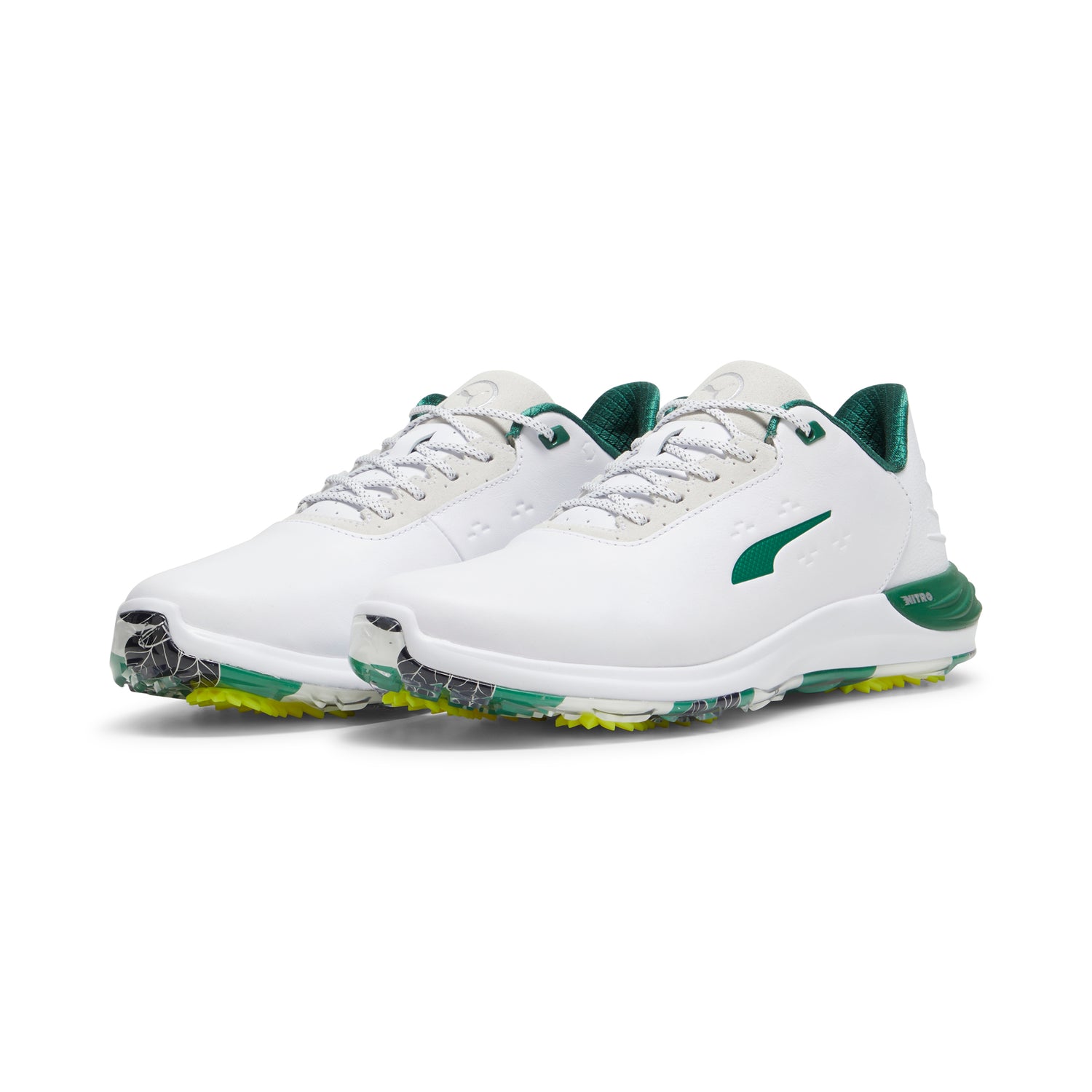 Puma White / Vine / Yellow Burst