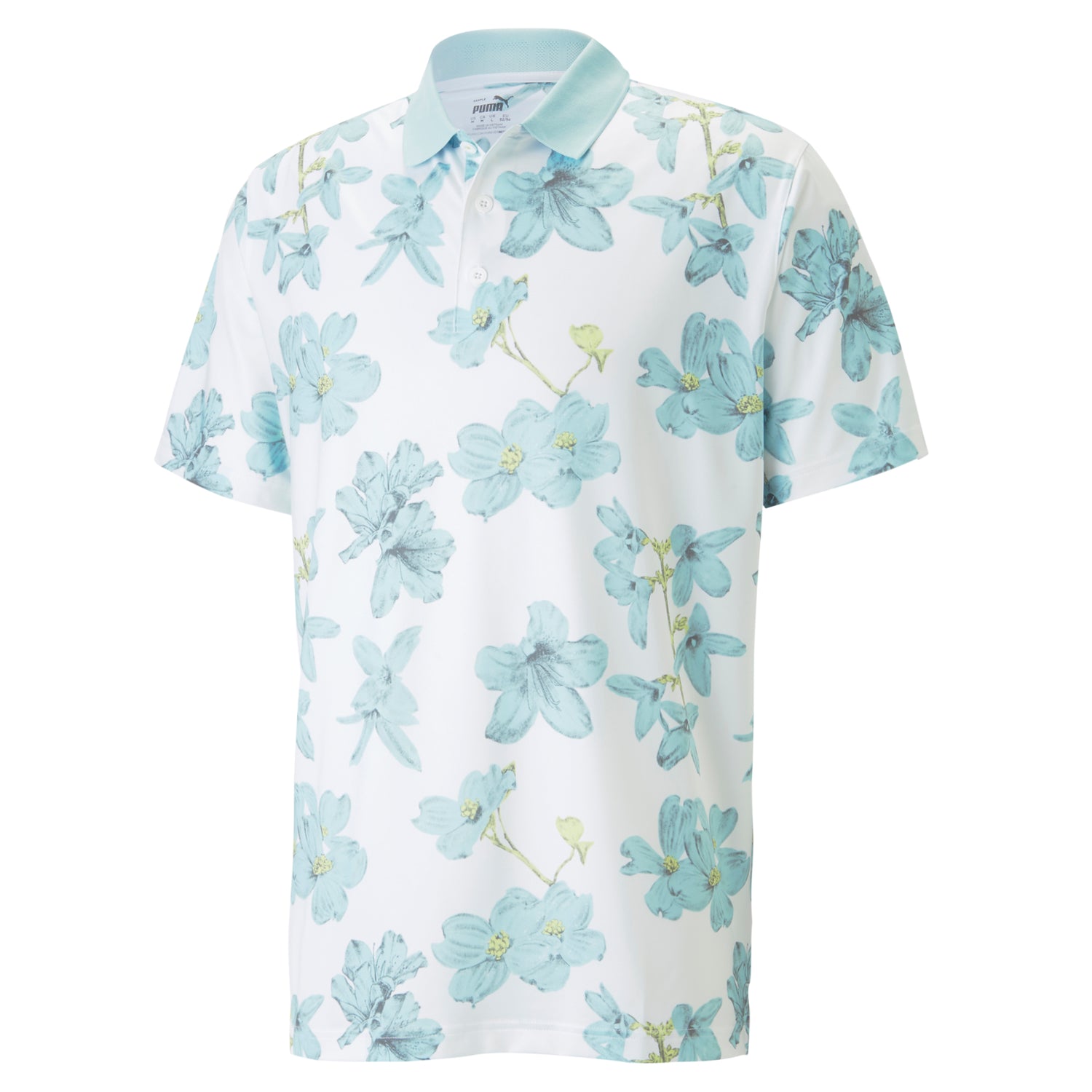 Bright White / Tropical Aqua